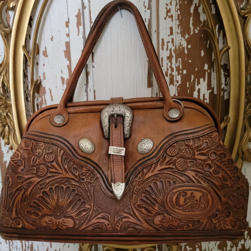 Vintage western handbag